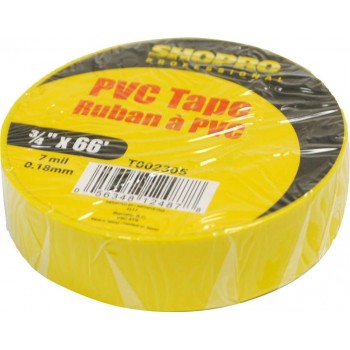 Ruban électrique en PVC SHOPRO - Jaune